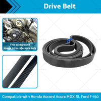 {{ 6PK2135 Drive Belt Suitable for Ford Mustang Honda Acura TL MDX RL 3. 7L 98-15 }} - Buy Car Parts Online at {{ Kaka Auto Parts }}.