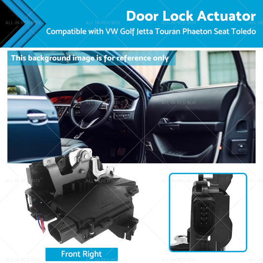 {{ Front Right Door Lock Actuator 3D2837016A Suitable for VW Golf Jetta Touareg }} - Buy Car Parts Online at {{ Kaka Auto Parts }}.