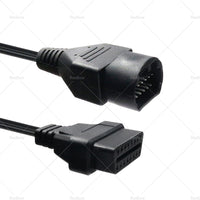 {{ For Mazda 17 Pin to 16 Pin Female OBD2 Car Diagnostic Connector Adapter Cable }} - Buy Car Parts Online at {{ Kaka Auto Parts }}.