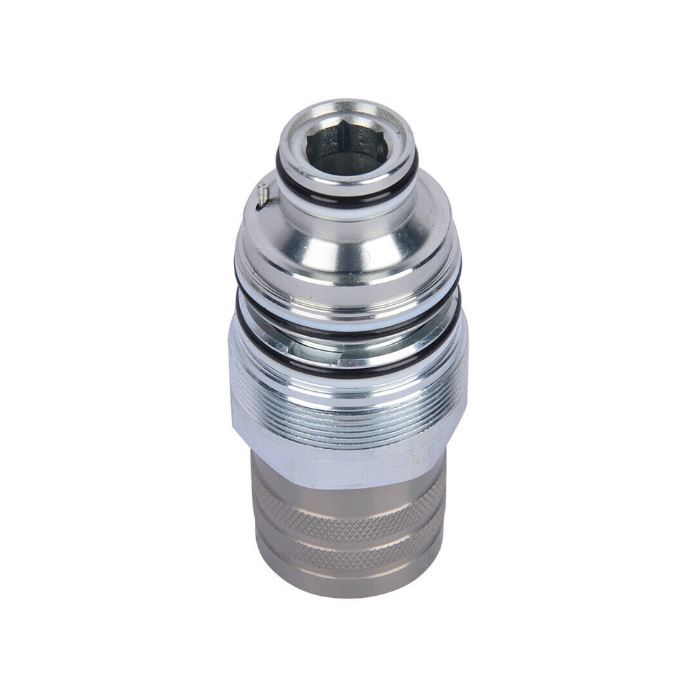 Hydraulic Flat Face Quick Coupler Male & Female Suitable For Bobcat 46mm 1 13/16 inch Thread