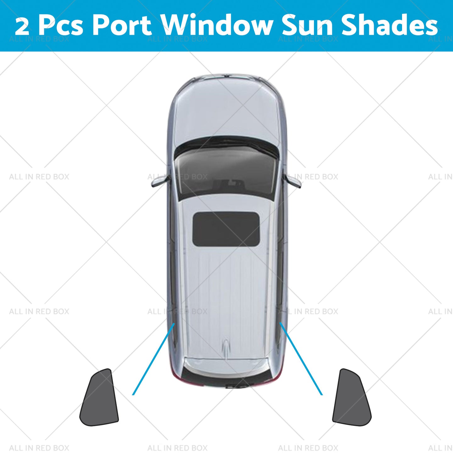 {{ Front Rear Port Window Magnetic Mesh Sun Shade Suitable for Toyota Corolla Cross }} - Buy Car Parts Online at {{ Kaka Auto Parts }}.