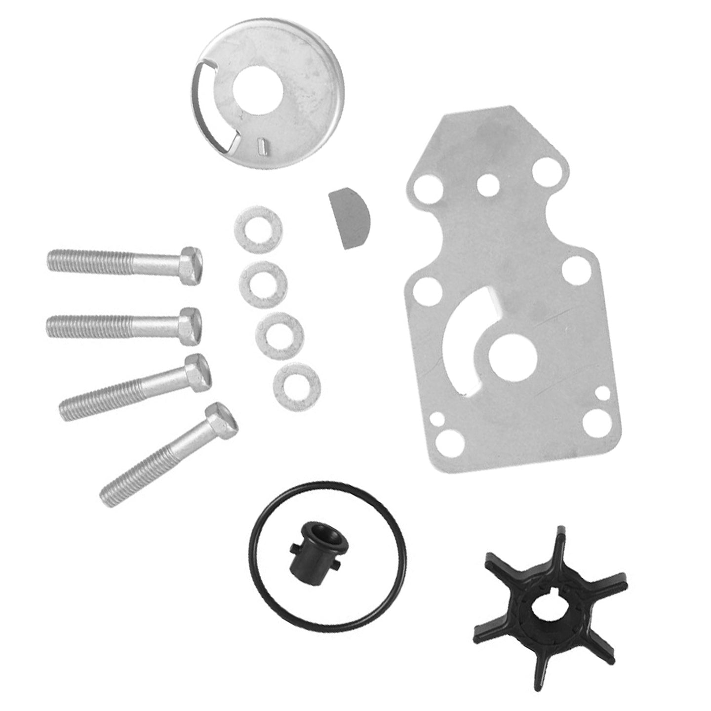 {{ Water Pump Impeller Kit Suitable For Yamaha 9.9 15 HP 2 Strokeb 63V-W0078-01 }} - Buy Car Parts Online at {{ Kaka Auto Parts }}.