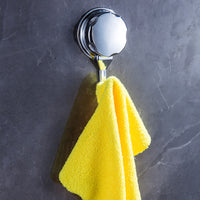 2PCS Strong Vacuum Suction Cup Hook Bathroom Kitchen Towel Shower Hooks Holder