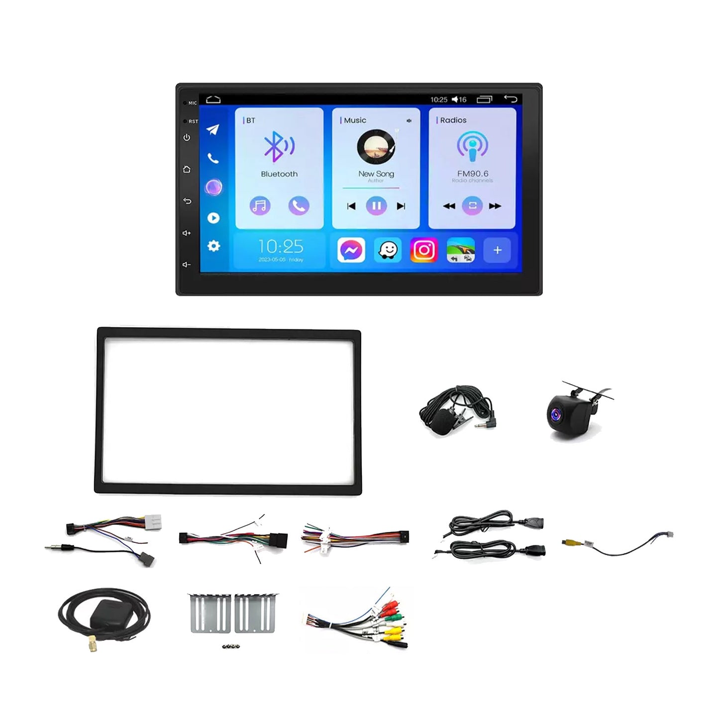 CarPlay  Head Unit Wireless Suitable For Nissan Micra 2007-2010 Android Navi+Cam