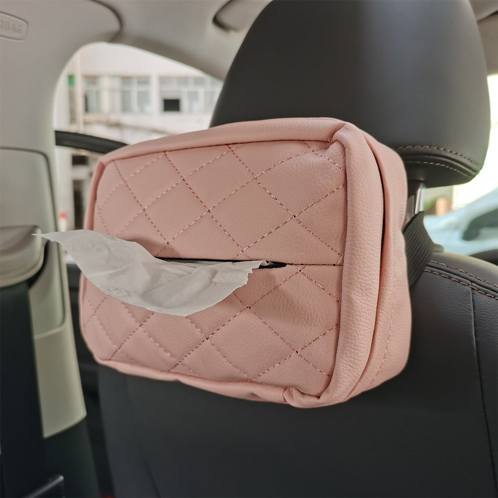 {{ Car Tissue Holder 120 Tissues Box Cover Backseat Extra Large Tissue Organization }} - Buy Car Parts Online at {{ Kaka Auto Parts }}.