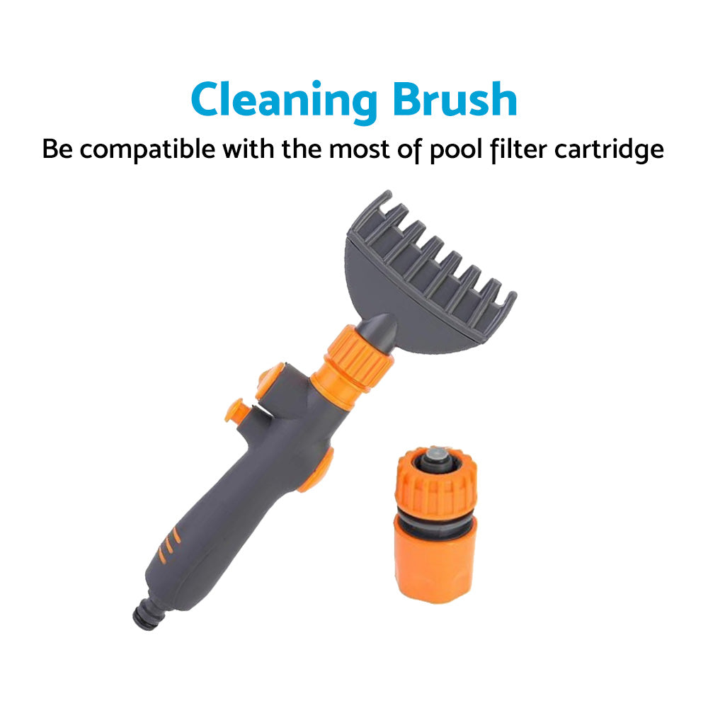 Cleaning Tool Water Wand Tub Spa Filter Swimming Pool Cartridge Cleaner Brush