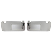 2x Sun Visors Right & Left With Light Suitable For Mazda 3 2010-2013 BBM369270C75