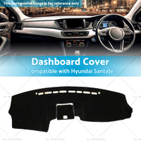 {{ RHD Non-slip Dash Mat Suitable For Hyundai Santafe 2006-2012 Dashboard Cover }} - Buy Car Parts Online at {{ Kaka Auto Parts }}.