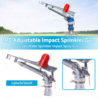 {{ 360掳 Rotation Lawn Water Sprinkler Impact Spray Gun Alloy Adjustable Irrigation }} - Buy Car Parts Online at {{ Kaka Auto Parts }}.