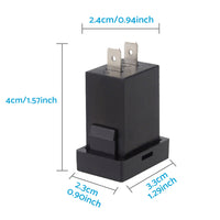 Dual USB Charger + Volt Meter Suitable For Toyota Hilux Prado Blue LED 12V 4.2A