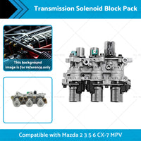 {{ 4F27-E Transmission Solenoid Block Pack Suitable For Mazda 2 3 5 6 CX-7 MPV }} - Buy Car Parts Online at {{ Kaka Auto Parts }}.