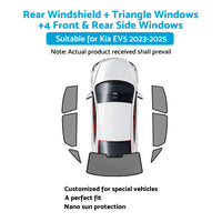 Magnetic Car Window Sun Shades Sun Blind Suitable For Kia EV5 2023-2025