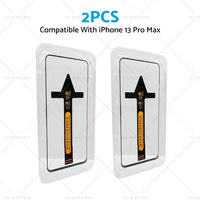 {{ 2PCS Screen Protector Tempered Glass Suitable For iPhone 13 Pro Max }} - Buy Car Parts Online at {{ Kaka Auto Parts }}.