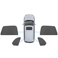 {{ Car Window Sun Shade Magnetic Sun Blind Mesh Suitable for BMW X5 F95 G05 2018-On }} - Buy Car Parts Online at {{ Kaka Auto Parts }}.