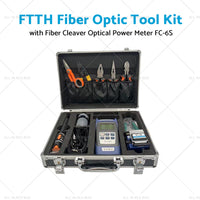 {{ FTTH Fiber Optic Tool Kit with Fiber Cleaver Optical Power Meter FC-6S }} - Buy Car Parts Online at {{ Kaka Auto Parts }}.