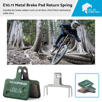 compare product Suitable for E10. 11 High Performance Metal Ceramic Compound Brake Pad Return Spring