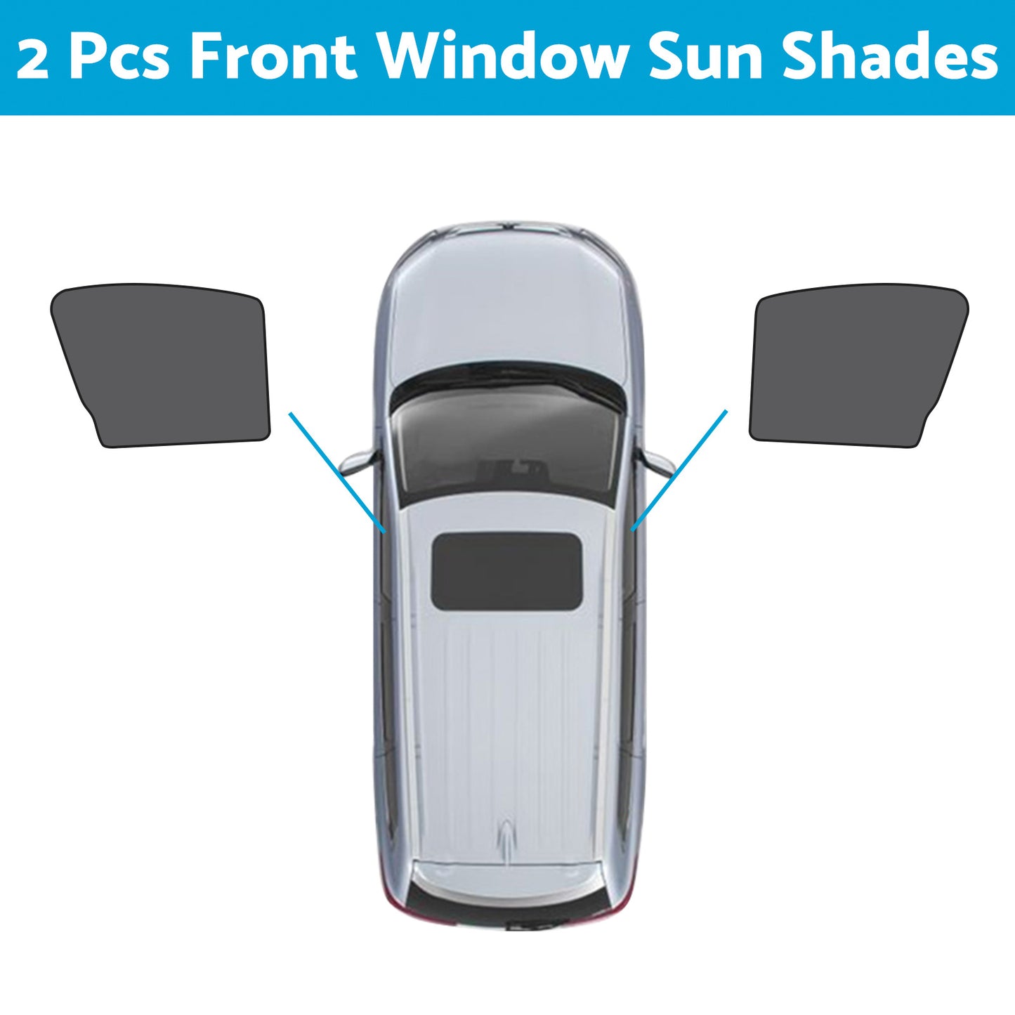 Car Window Magnetic Mesh Sun Shades Suitable For Mitsubishi Outlander 2021-2023