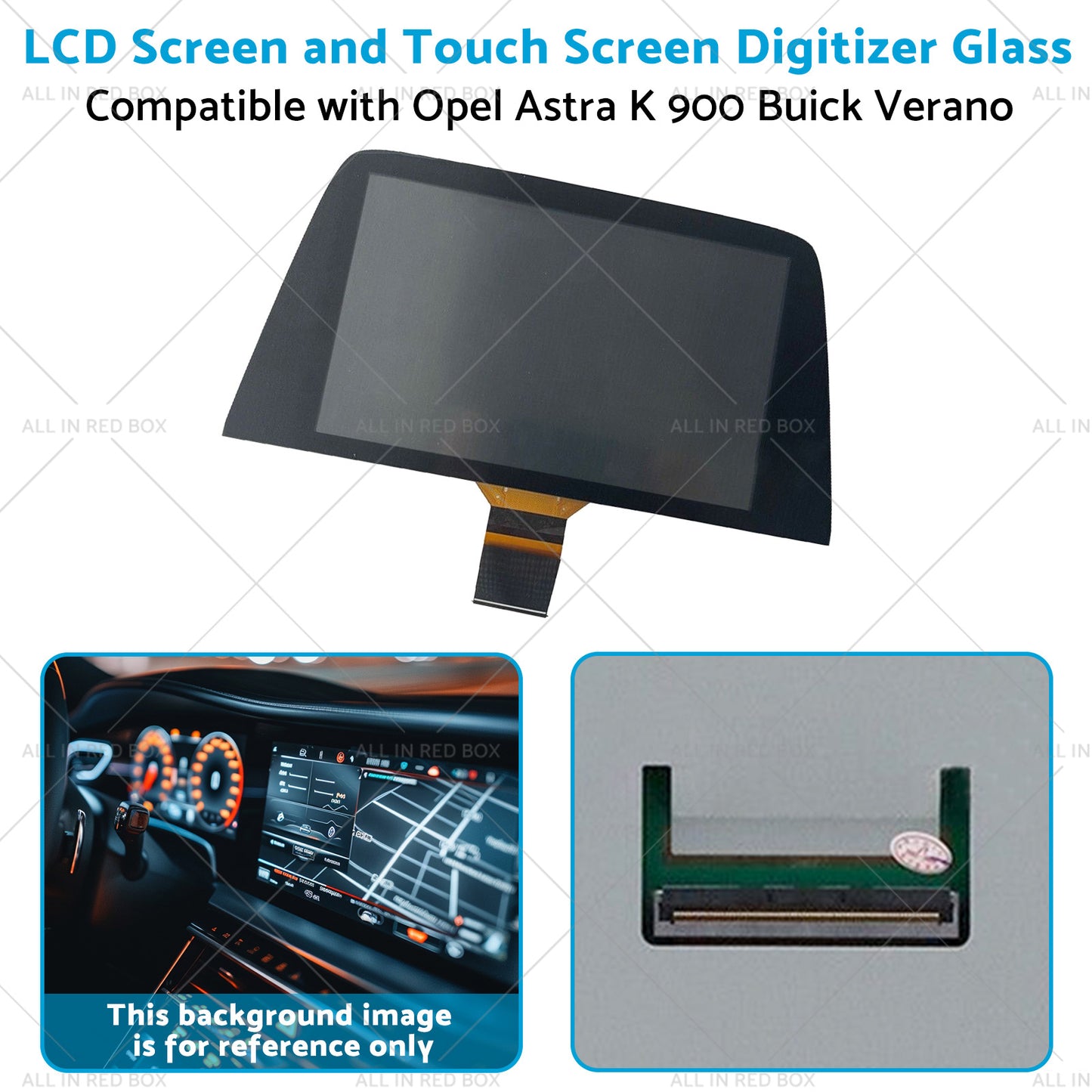 {{ LCD Screen and Touch Screen Digitizer Glass Suitable for Opel Astra K 900 15-19 }} - Buy Car Parts Online at {{ Kaka Auto Parts }}.