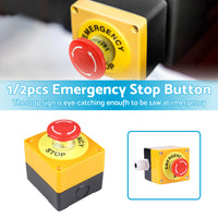 {{ Emergency Stop Shut Off Push Buttons Switch 1NO  1NC e-stop Push Button AU }} - Buy Car Parts Online at {{ Kaka Auto Parts }}.
