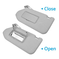 {{ Left Interior Sun Visor Shade Grey Fit For Nissan Pathfinder 2013-2018 R52 Wagon }} - Buy Car Parts Online at {{ Kaka Auto Parts }}.
