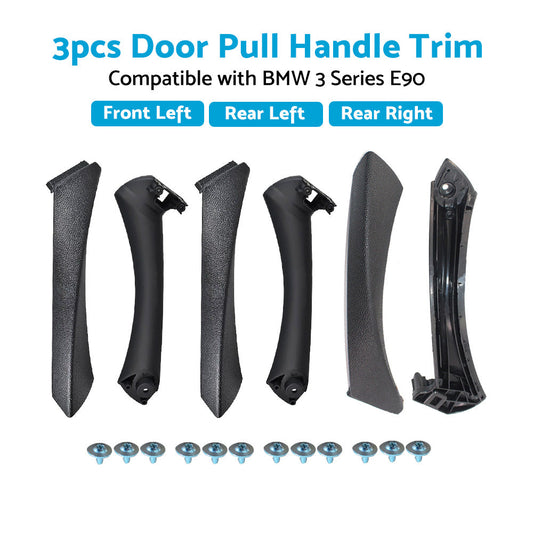 Inner Door Panel Handle Pull Interior Trim Cover Suitable For BMW E90 3 Series