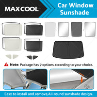 {{ Sunroof Window Sunshade Front Rear UV Film Windshield Window For Tesla Model Y }} - Buy Car Parts Online at {{ Kaka Auto Parts }}.