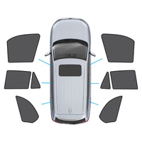 Car Window Sun Shade Magnetic Mesh Blind Suitable For BMW X5 E70 2006-2013