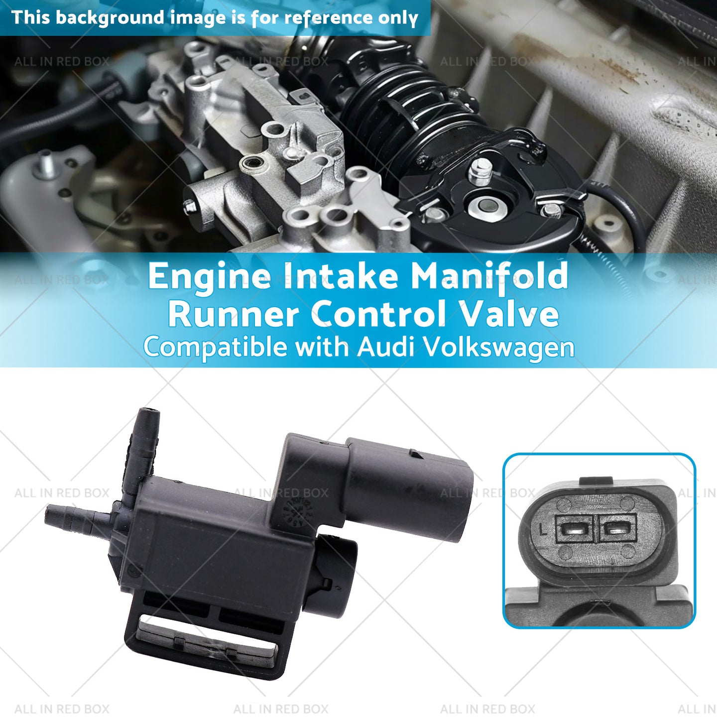 {{ Engine Intake Manifold Runner Control Valve Suitable for Audi Volkswagen 13-17 }} - Buy Car Parts Online at {{ Kaka Auto Parts }}.