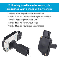 MAF Air Flow Meter Sensor Suitable For Holden Rodeo TF V6 3.2L 6VD1 AFH70M-19 AFH70M-16