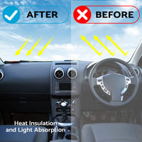 Non-Slip Dashboard Cover Dash Mat Suitable For Nissan Dualis J10 2007-2013