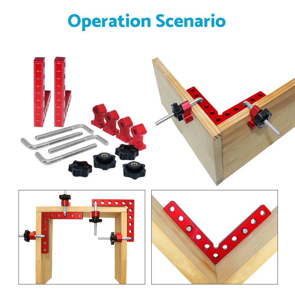 {{ Positioning Squares Right Angle Clamp Woodworking Carpenter Clamping Tool 90隆茫 }} - Buy Car Parts Online at {{ Kaka Auto Parts }}.