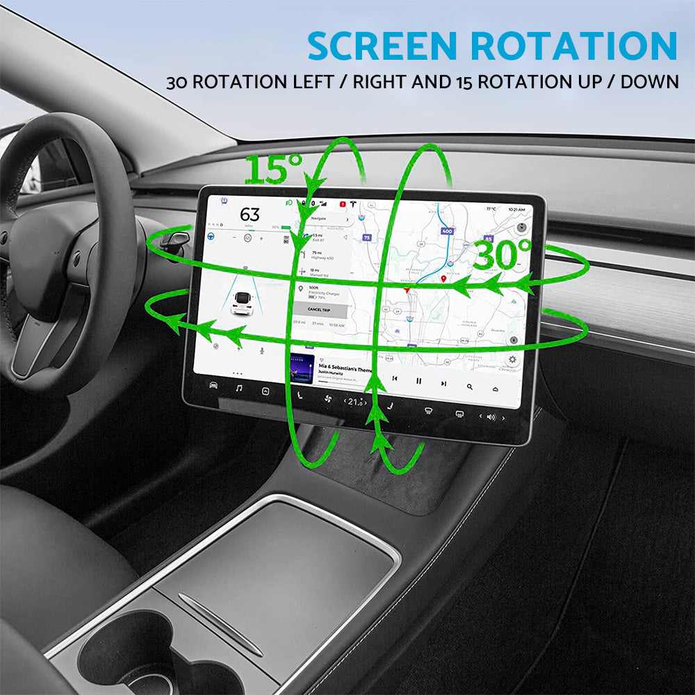 Suitable For Tesla Model 3 Y Screen Rotate Swivel Mount Kit Navigation Rotation