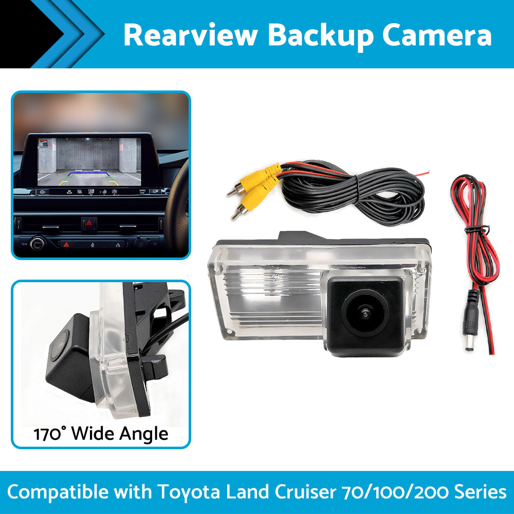 {{ Car Rear View Backup Camera Suitable For Toyota Land Cruiser 70 100 200 Series }} - Buy Car Parts Online at {{ Kaka Auto Parts }}.