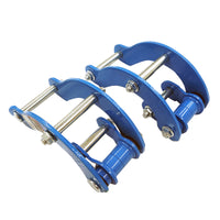 {{ 2x Rear Leaf Spring Extended 2 inch  Height Shackles Suitable For Isuzu Holden Rodeo }} - Buy Car Parts Online at {{ Kaka Auto Parts }}.