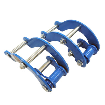 compare product 2x Rear Leaf Spring Extended 2 inch  Height Shackles Suitable For Isuzu Holden Rodeo