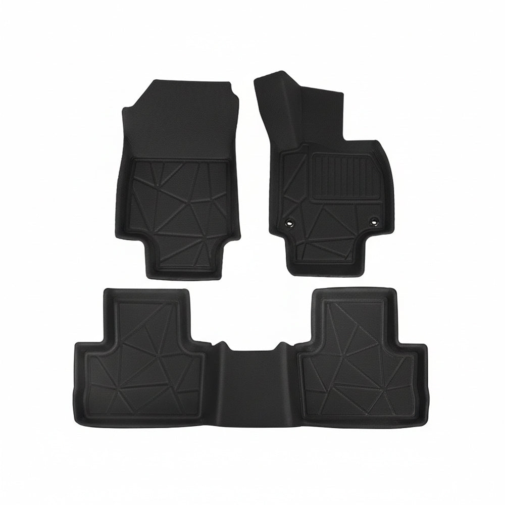 Front & Rear Car Rubber Floor Mats Suitable For Toyota RAV4 2019-2022