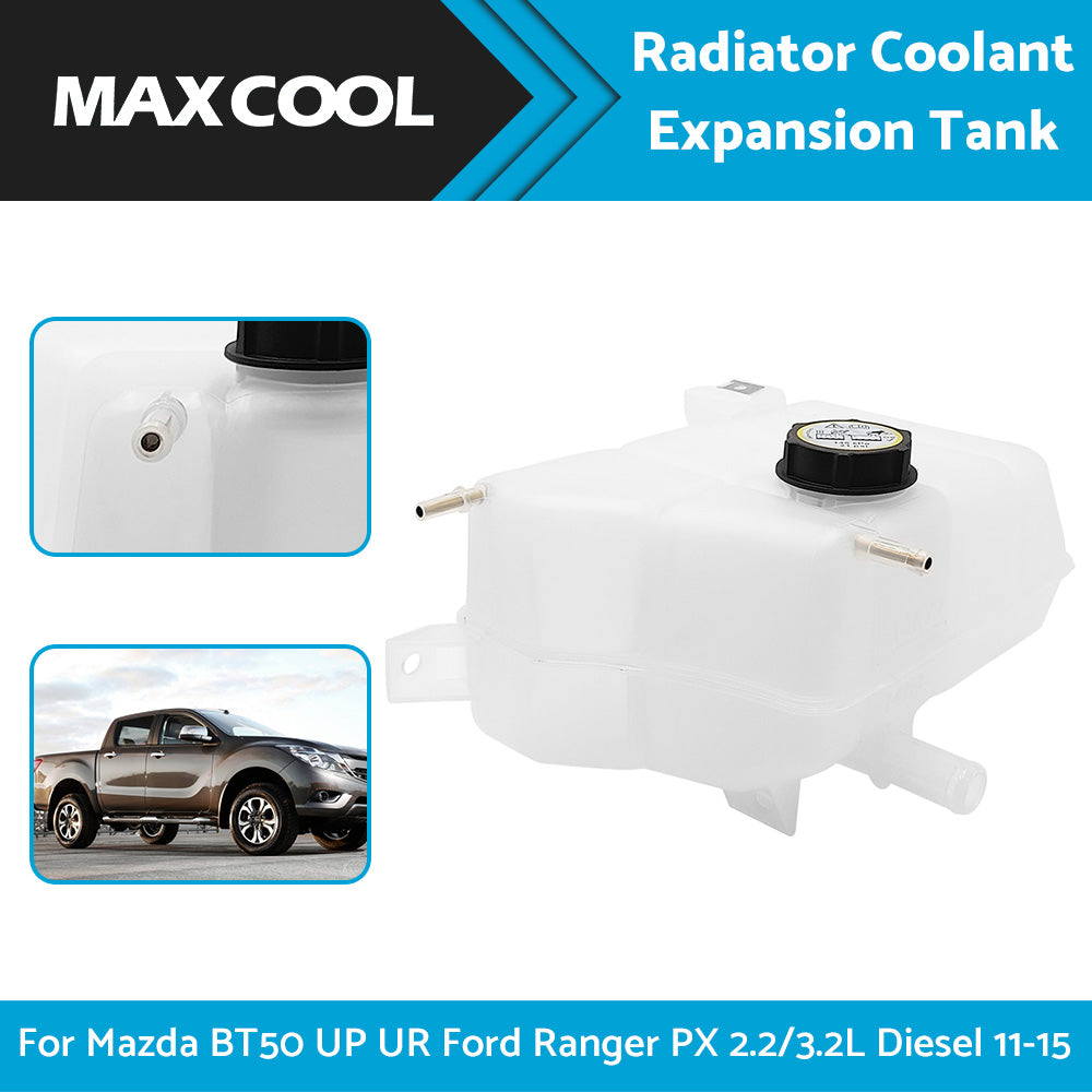 {{ Coolant Expansion Tank for Mazda BT50 UP UR 11-20 Ford Ranger PX Diesel 11-15 }} - Buy Car Parts Online at {{ Kaka Auto Parts }}.