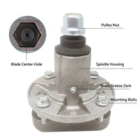 {{ 2xSpindle Assembly Suitable For John Deere Models L100 L107 L110 GY20050 GY20785 }} - Buy Car Parts Online at {{ Kaka Auto Parts }}.