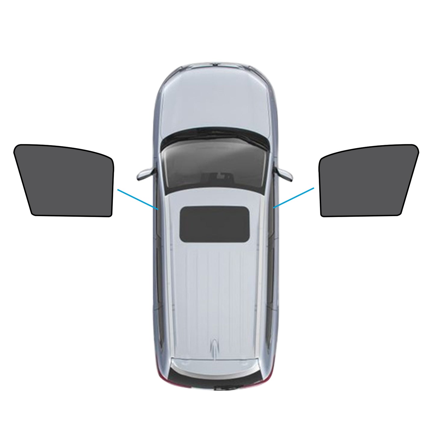 {{ Car Window Magnetic Mesh Sun Blind Shades Suitable for Toyota Camry 2017-2025 }} - Buy Car Parts Online at {{ Kaka Auto Parts }}.