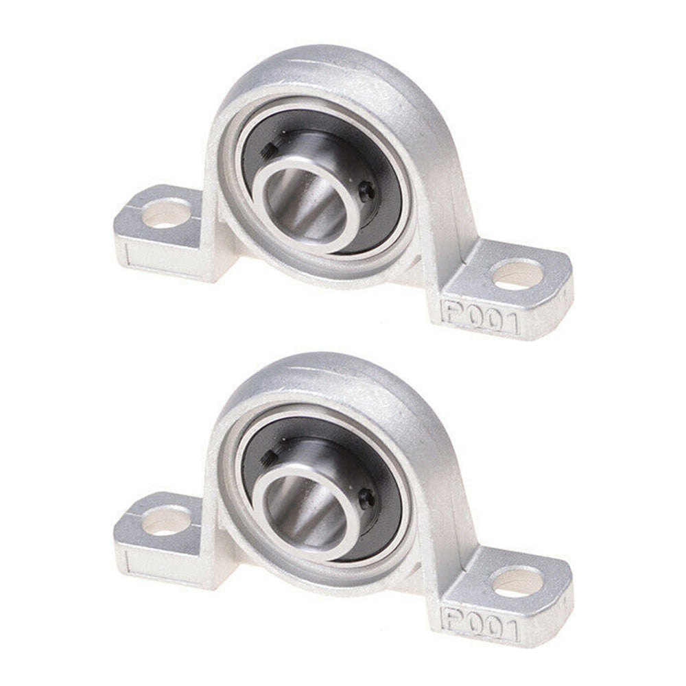 4x Ball Bearing Pillow Block Zinc Alloy Metal Suitable For 8/10/12/20mm Inner Diameter