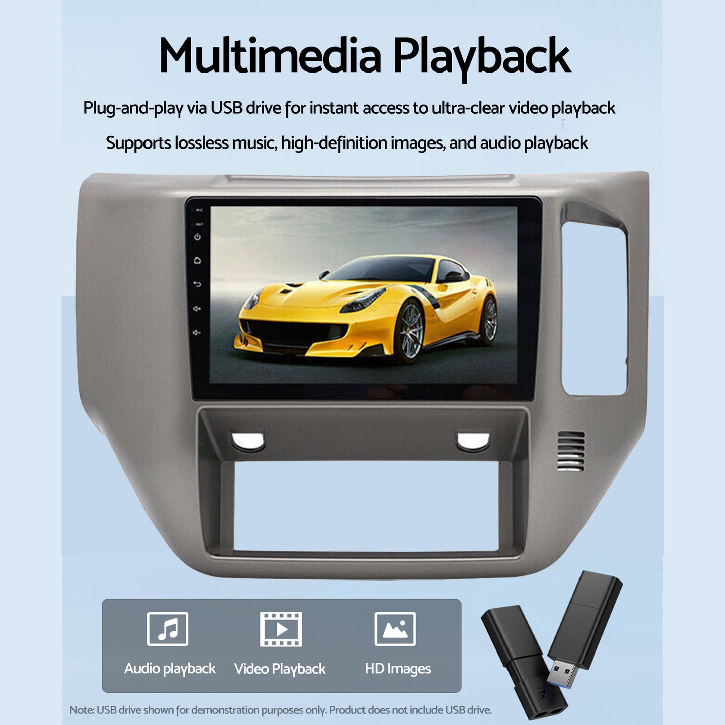 {{ In-Dash Units Android 13 9'' Bluetooth Suitable For Nissan Patrol 2004-15 GU Y61 }} - Buy Car Parts Online at {{ Kaka Auto Parts }}.