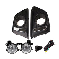 Full Set Fog Light Spot Driving Lamp Kit Suitable For Honda Jazz GF 2014-2017