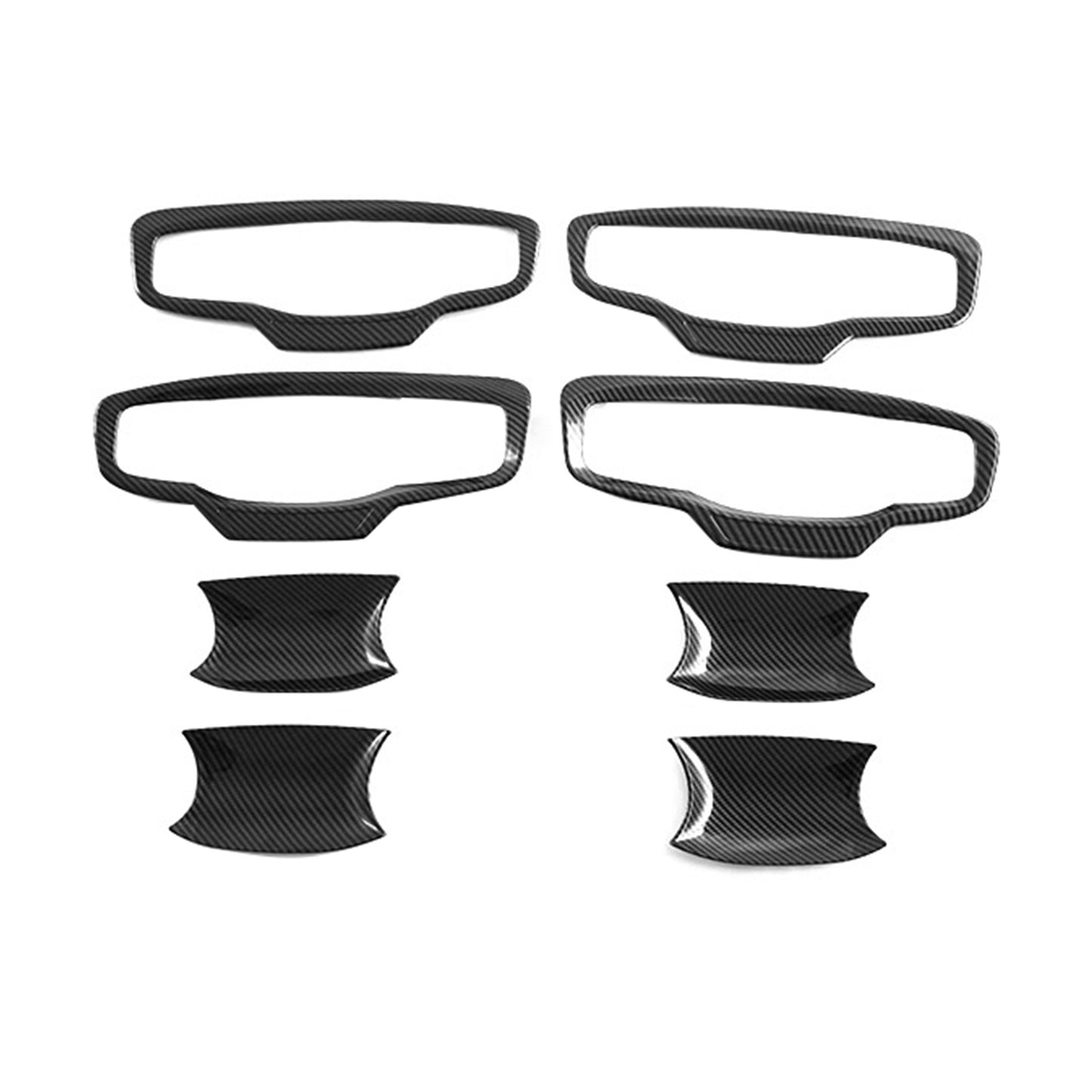 Side Door Handle Covers & Handle Bowl Suitable For Mitsubishi Triton L200 2023-2025