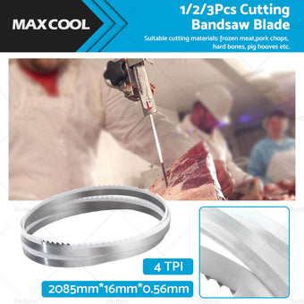 compare product Butcher Meat Cutting Bnad Saw Bandsaw Blade 2085mm*16mm*0. 56mm*4T
