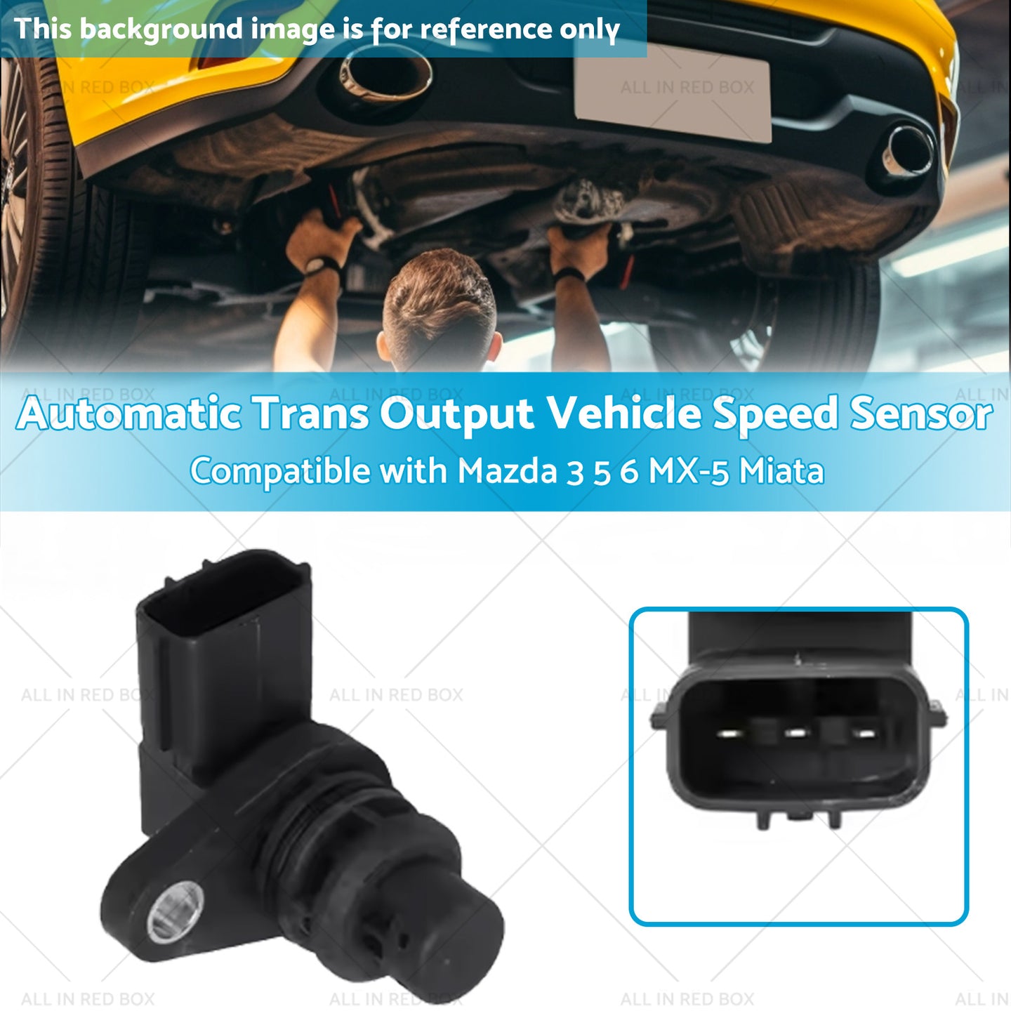 {{ Automatic Trans Output Vehicle Speed Sensor Suitable for Mazda 3 5 6 MX-5 Miata }} - Buy Car Parts Online at {{ Kaka Auto Parts }}.
