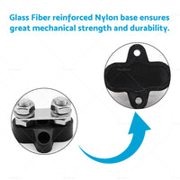 {{ Bus Bar Terminal Blocks Heavy Duty M8+M8 Positive Power Distribution Studs }} - Buy Car Parts Online at {{ Kaka Auto Parts }}.