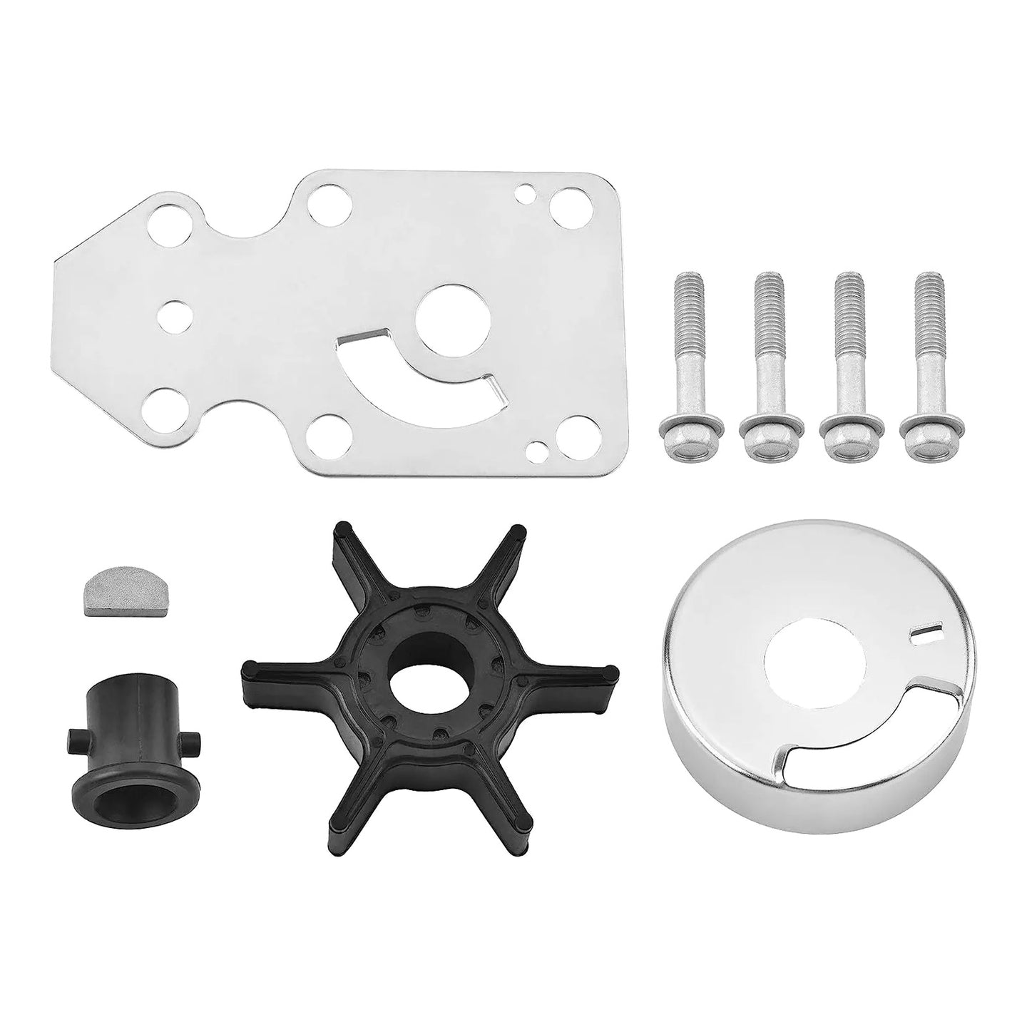 {{ Water Pump Impeller Kit Suitable For Yamaha 9.9 15 HP 2 Strokeb 63V-W0078-01 }} - Buy Car Parts Online at {{ Kaka Auto Parts }}.