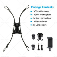 {{ Adjustable Camera Fence Mount Stand Holder For Action Camera and Mobile Phone }} - Buy Car Parts Online at {{ Kaka Auto Parts }}.