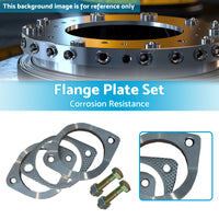 {{ 2.5in Universal Exhaust Flange Gasket Plate Bolt Nut Kit 300 63mm Stainless Steel }} - Buy Car Parts Online at {{ Kaka Auto Parts }}.