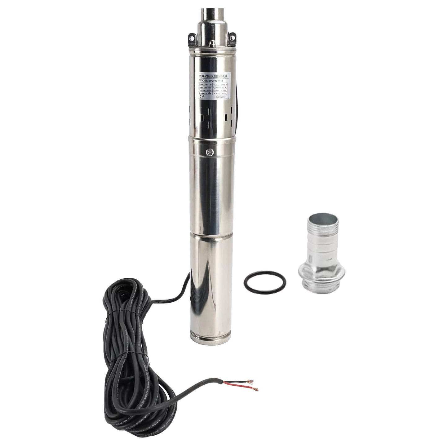 {{ 3in 48V 750W Deep Well Solar Submersible Bore Hole Water Pump With 15M Line }} - Buy Car Parts Online at {{ Kaka Auto Parts }}.